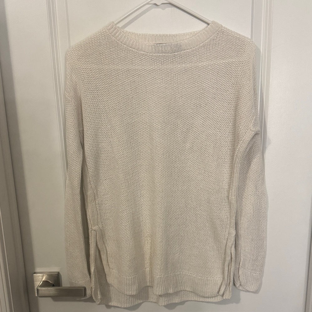 Ralph Lauren Women's Cream Crew Neck Sweater